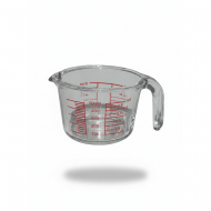 Cana gradata sticla termorezistenta 500 ml maner cioc bucatarie Adison